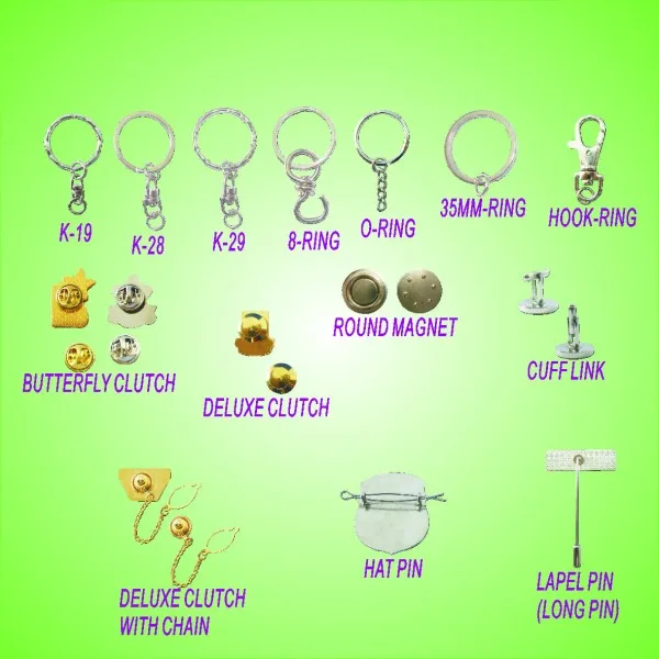 Keyring, Collar Pin