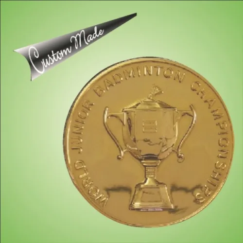 24K Gold Plated World Championship Medal Coin