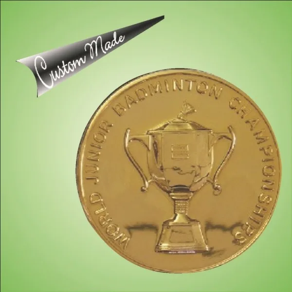 24K Gold Plated World Championship Medal Coin