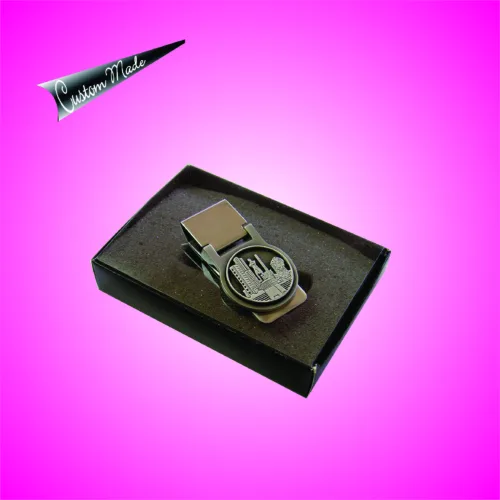 Money Clip With 3D Casting Logo + Packaging