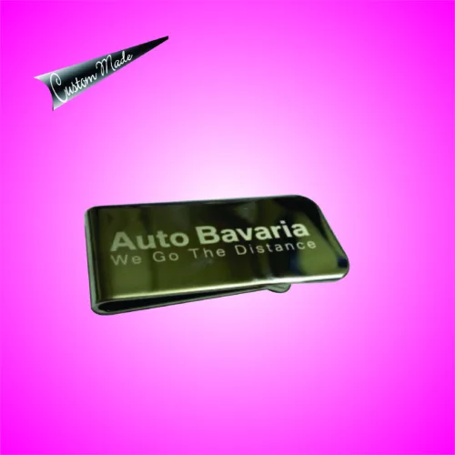 Money Clip With Laser Engraving Logo