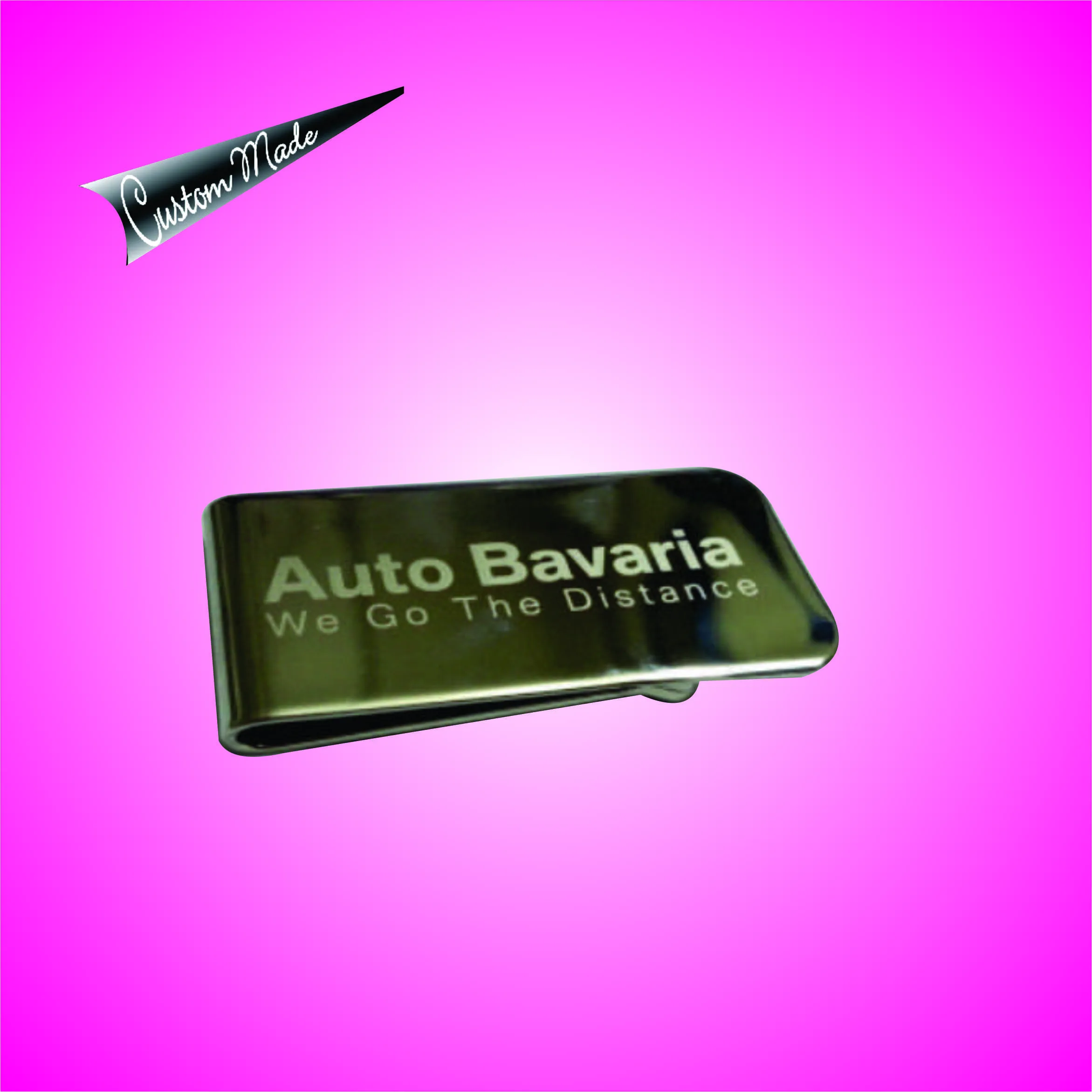Money Clip With Laser Engraving Logo