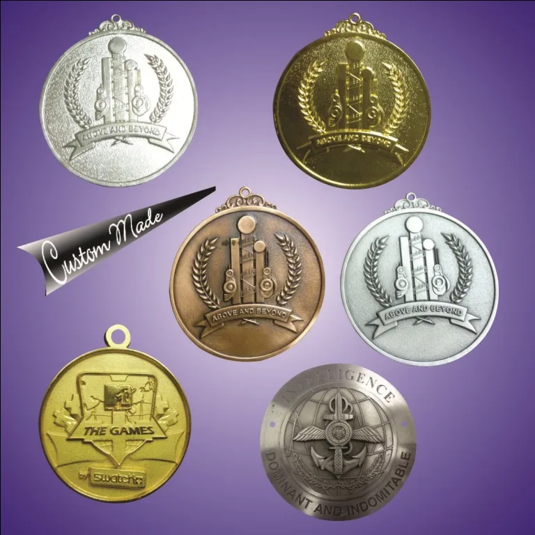 Customised Round Shape 3D Casting Medal