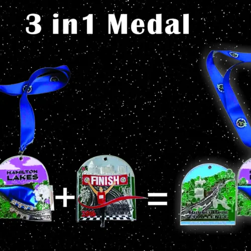 Customised Casting 3in1 Medal