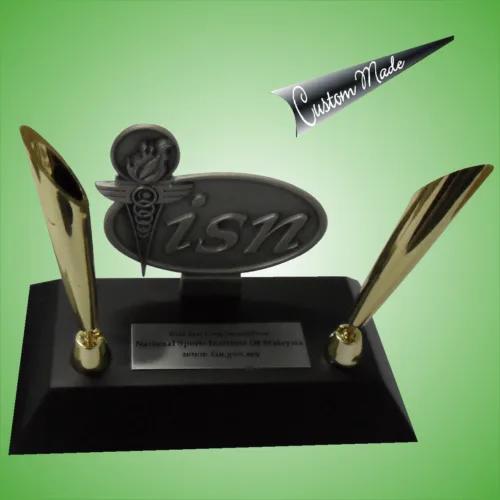 Pen Holder | Desktop Souvenir | Custom Made Pewter Motif