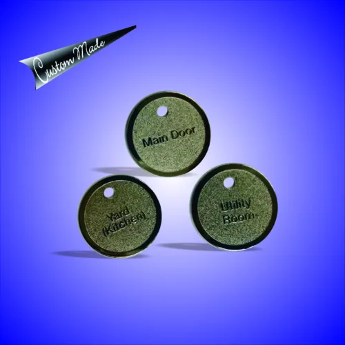 Round Shape Name Plate