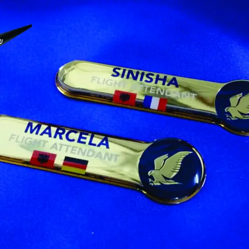 Name Tag With Epoxy