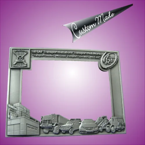 3D Pewter Photo Frame