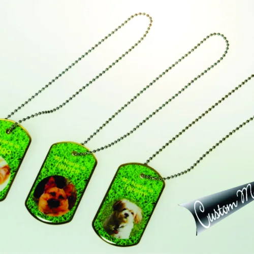 Customised Full Color Printing Pet Tag