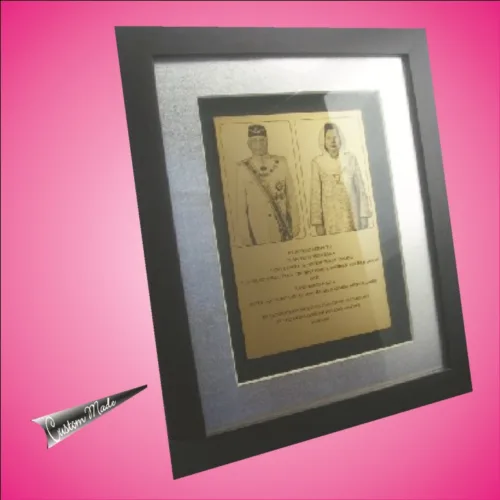 Wooden Frame With Customised Casting Design