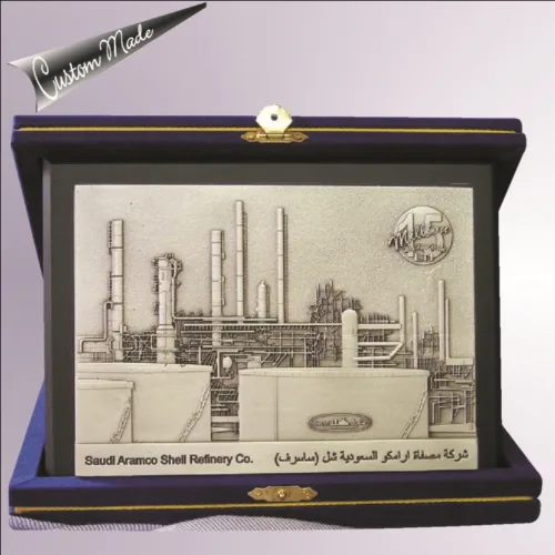 Velvet Box Plaque - Corporate Souvenir Plaque
