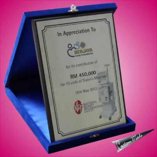 Plaque - Appreciation Plaque With Printing Design
