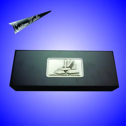 Customised Wooden Stationery Holder With Hinges