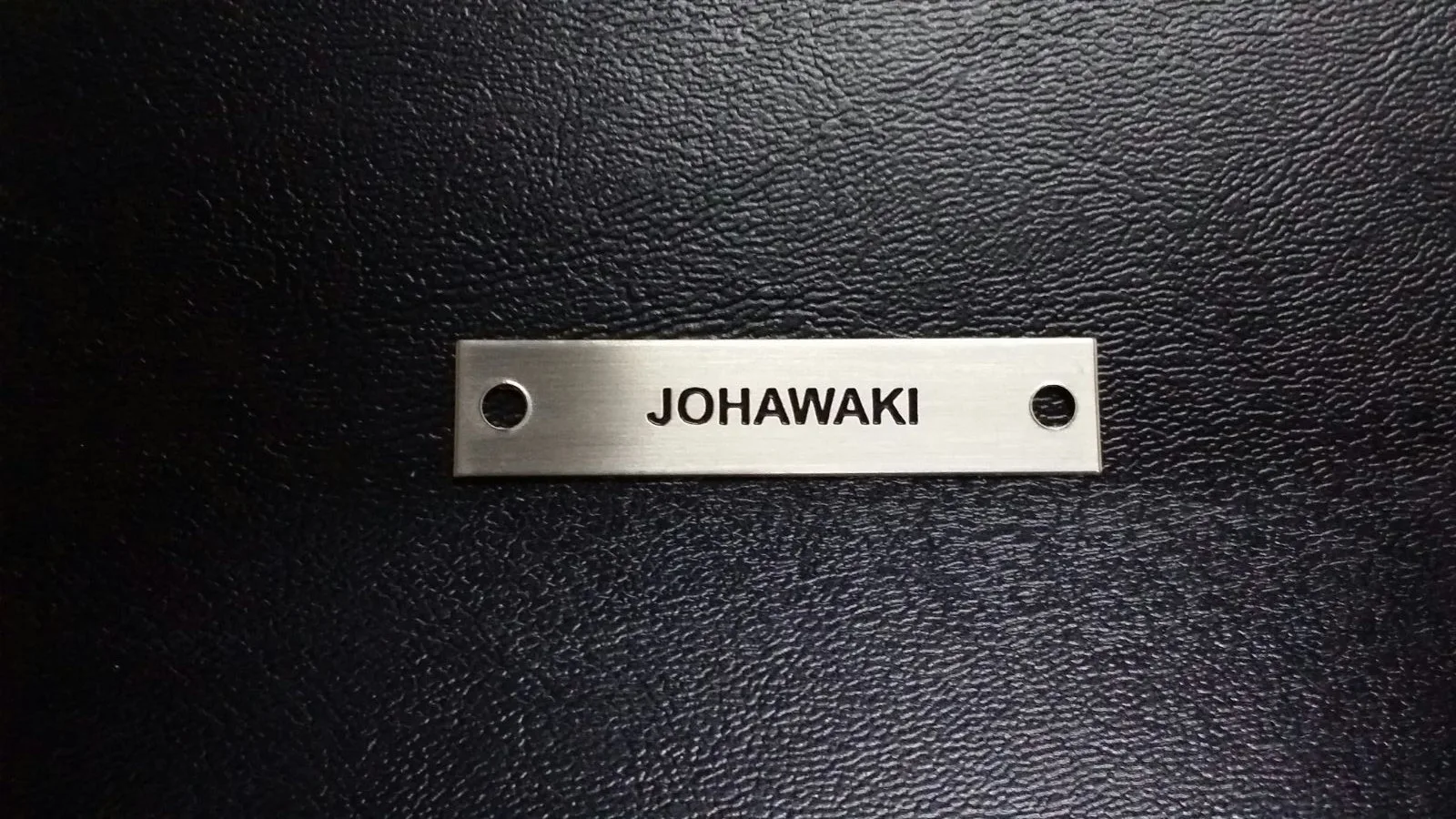 Metal Etching Tudong Label / Tag With Enamel Color Fill