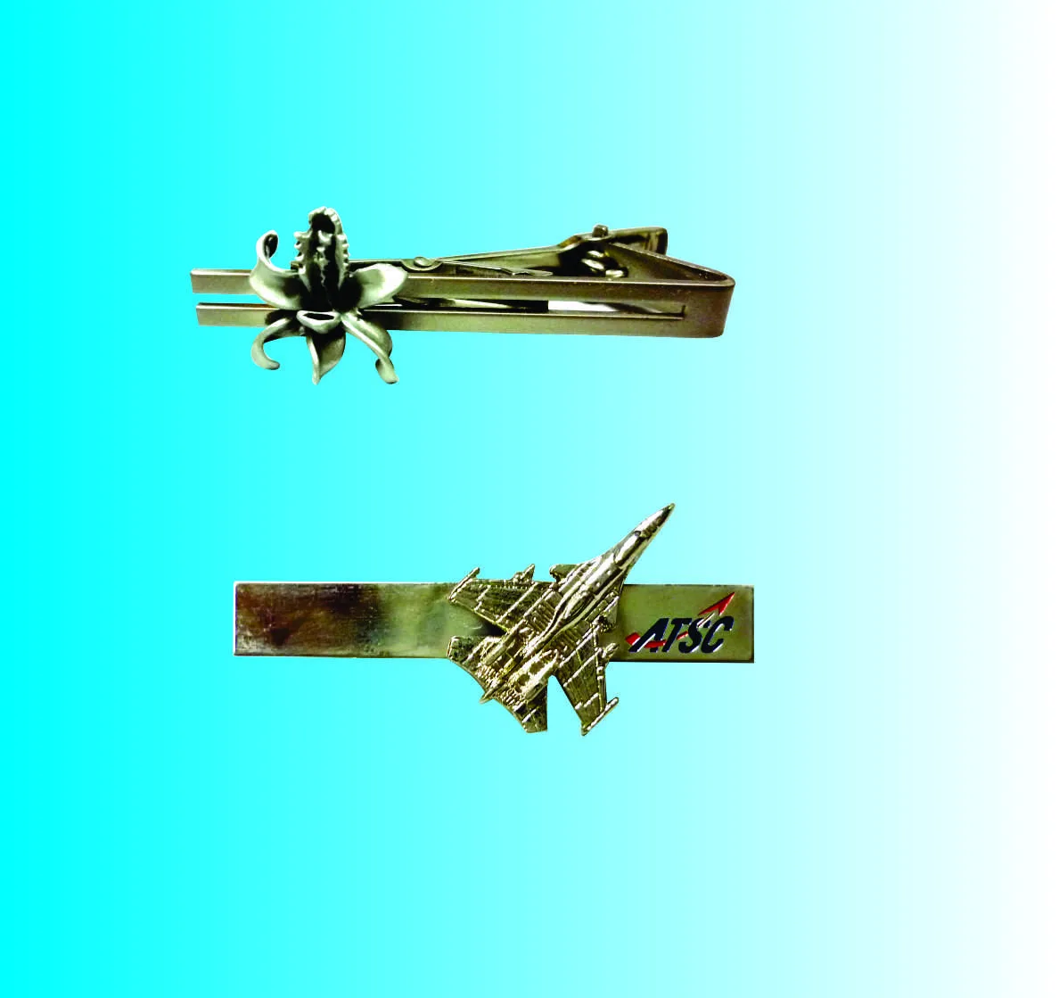 Tie Clip with miniature model