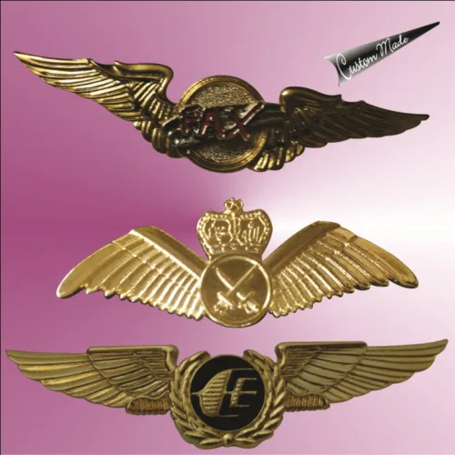 Wing Badge - Malaysia Airlines , Air Asia Fax